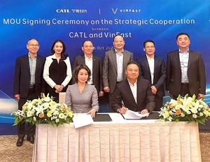 CATL and VinFast reach strategic cooperation to promote e-mobility