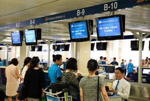 Vietnam Airlines Group deploys online check-in service at all domestic airports