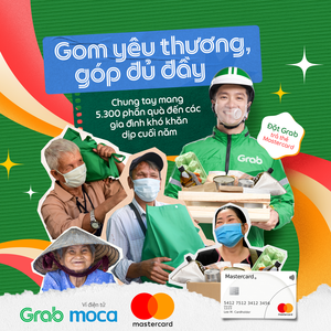 Mastercard, Grab Vietnam renew their partnership to support over 5,900 families