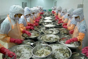 Viet Nam receives fewer warnings over banned chemicals in exported shrimp