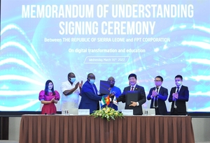 FPT signs agreement with Sierra Leone on digital transformation