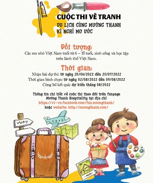 Muong Thanh Group launches drawing contest for children