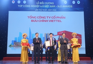 Seven Viettel’s products and solutions honoured at Industrie 4.0 Award