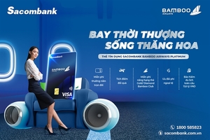 Sacombank Bamboo Airways Platinum co-branded credit card set for launch