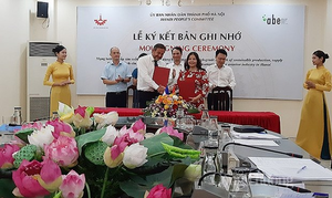 Ha Noi partners up with French business in aviation industry