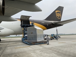 UPS launches new Ha Noi flight to add greater capacity for international trade
