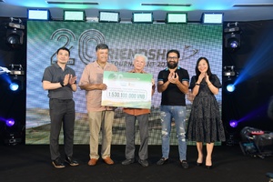 Golf tournament donates VNĐ1.5 billion to support pediatric cancer patients