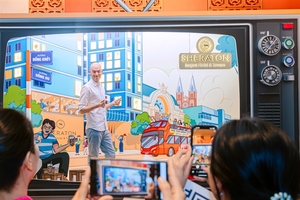 Experience augmented reality with 'Instagrammable' spot at Sheraton Saigon