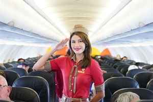 Vietjet opens Can Tho-Van Don route