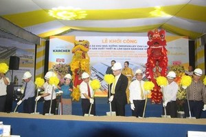 Construction starts on workshop for lease for Kärcher Vietnam in Quang Nam