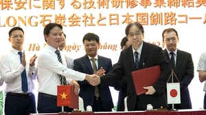 Vinacomin, Japanese firm sign coal mining training deal