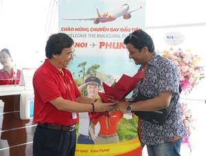 Vietjet inaugurates Ha Noi-Phuket route