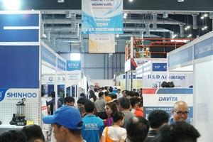 Bình Duong hosts electricity, industrial machinery, water, energy expos