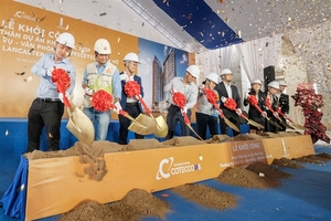 Trung Thuy, Coteccons start construction of 2 high-end projects in HCM City, Da Nang