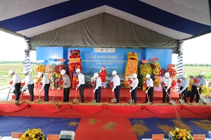 Construction of high-tech breeding farm starts in Tay Ninh