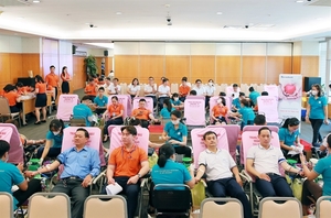 Sacombank’s annual blood donation programme gets underway