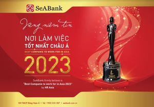 SeABank honoured among Best Companies to Work for in Asia for third consecutive year