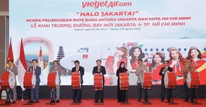Vietjet commences HCM City - Jakarta direct service