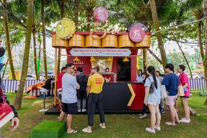 Large-scale beer festival opened in Vũng Tàu