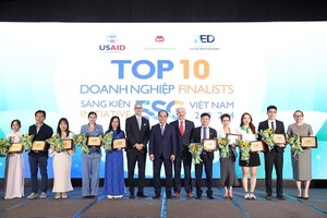 Winners of the Vietnam ESG Initiative 2024 honoured