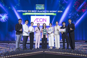 AEON Vietnam remains the 'Best Place to Work in Retail' for two consecutive years