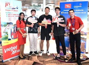 Vietjet offers promotional tickets to celebrate 10 years of flying to Singapore