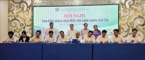 Bến Tre clam farming sector awarded third MSC certificate