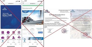 Fraudsters create fake websites of Vingroup, Hoà Phát