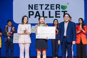 Coconut coir pallet wins top prize in start-up competition