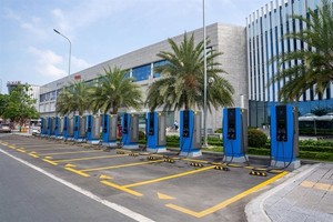 V-GREEN launches franchise charging station model in Việt Nam